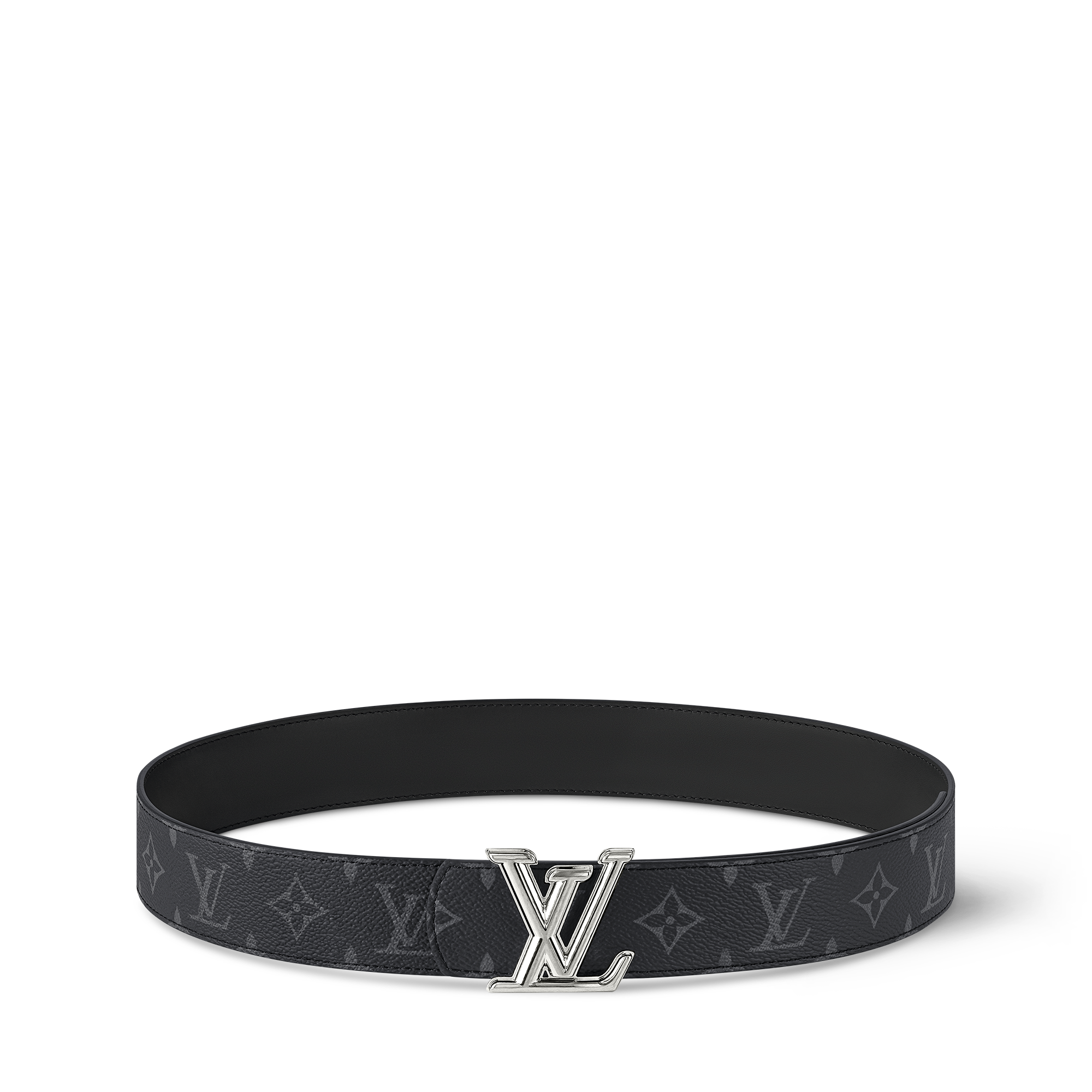 ベルト・LV ディメンション 40MM リバーシブル モノグラム・エクリプス